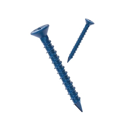 Nuvo Iron 1/4 in Dia., Philips, 2-1/4 in L, Steel Blue Ruspert Coating 14214-CC-ASJ